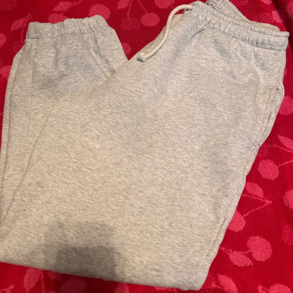 American Eagle Outfitters Light Gray Joggers